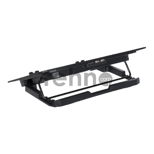 Подставка для ноутбука STM IP17 STM Laptop Cooling IP17 Black (17,3, 2x(125x125), 2x2 LED backlight, Black plastic+metal mesh, 3 types height adjustable )