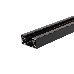 Шинопровод однофазный с кабельным вводом и заглушкой для трековых светильников REXANT 1 м черный, фото 2