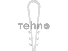 Дюбель-хомут для круглого кабеля ДХ-К, 5 - 10 мм, 100 шт, нейлоновый, ЗУБР