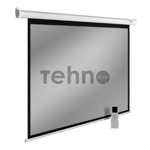 Экран Cactus 138x220см SIlverMotoExpert CS-PSSME-220X138-DG 16:10 настенно-потолочный рулонный тёмно-серый (моторизованный привод)