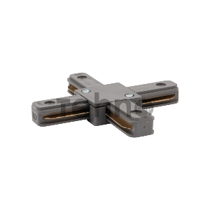 Коннектор для однофазного шинопровода X-образный REXANT серый