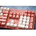 Клавиатура A4Tech Bloody B800 Dual Color механическая розовый/белый USB for gamer LED, фото 6