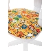 Кресло детское Бюрократ KD-3/WH/ARM оранжевый бэнг крестов. пластик пластик белый, фото 6