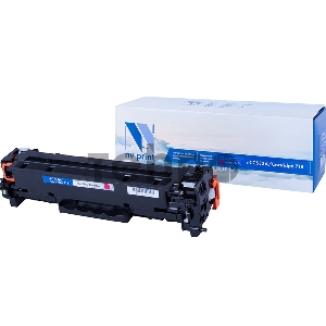 Картридж NV Print совместимый HP CC533A/Canon 718 Magenta для для LJ Color CP2025/ (2800k)