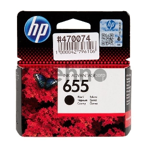 Картридж струйный HP 655 CZ109AE черный для HP DJ IA 3525/4615/4625/5525/6525 (550стр.)