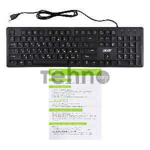 Клавиатура Acer OKW020 черный slim