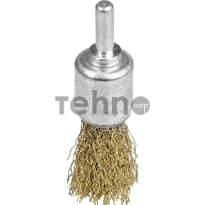 Кордщетка STAYER 35113-17  кистевая для дрели витая стальная проволока 0.3мм 17мм