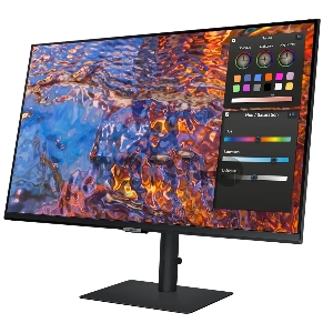ЖК монитор Samsung S32B800PXI 32 Wide IPS monitor, 3840*2160, 5(GtG)ms, 600 cd/m2, MEGA DCR(static 1000:1), 178°/178°, DP, HDMI, USB3.0 x3; USB-C (90 Вт), HAS, VESA 100x100mm, Windows 10, EnergyStar, black