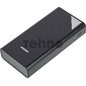 Мобильный аккумулятор Digma DGP-30000-4U Li-Pol 30000mAh 3A черный 2xUSB