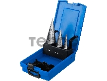 Набор ступенчатых сверл Зубр 29670-4-30-H3_z01 d=4-12мм, 5 ступ. d=4-20мм 9 ступ., d=4-30мм 14ступ.