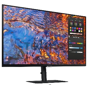 ЖК монитор Samsung S32B800PXI 32 Wide IPS monitor, 3840*2160, 5(GtG)ms, 600 cd/m2, MEGA DCR(static 1000:1), 178°/178°, DP, HDMI, USB3.0 x3; USB-C (90 Вт), HAS, VESA 100x100mm, Windows 10, EnergyStar, black