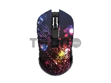 Мышь QUMO Fractal M25, беспроводная, 3 кнопки, офис