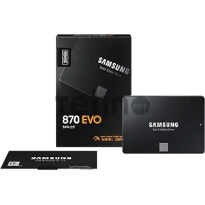 Накопитель SSD  SAMSUNG 250GB 870 EVO, V-NAND 3-bit MLC, MGX, 2.5 SATA 6Gb/s, R560/W530, IOPs 98000/88000