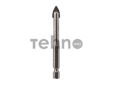 Сверло по стеклу и керамике 6 мм (шестигранный хвостовик) REXANT