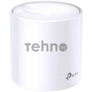 Бесшовный Mesh роутер TP-Link DECO X20(1-PACK) AX1800 Whole Home Mesh Wi-Fi 6 Unit, 1 unitSPEED: 574 Mbps at 2.4 GHz + 1201 Mbps at 5 GHzSPEC: Internal Antennas, 2× Gigabit Ports (WAN/LAN auto-sensing)FEATURE: Deco App, Router/AP Mode, IPv6, IPTV, HomeCar