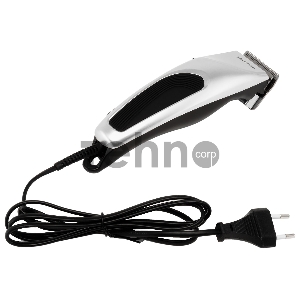 Машинка для стрижки Starwind SHC 777 серебристый/черный 8Вт (насадок в компл:4шт)