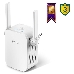 Усилитель TP-Link Wi-Fi AC750 Wi-Fi Range Extender, Wall Plugged,  433Mbps at 5GHz + 300Mbps at 2.4GHz, 802.11ac/a/b/g/n, 1 10/100M LAN, WPS button, 2 fixed antennas поставляется без кабеля RJ-45, фото 9