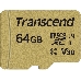 Флеш карта microSD 64GB Transcend microSDХC Class 10 UHS-1 U-3, V30, (SD адаптер), MLC, фото 3
