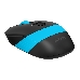 Мышь A4Tech Fstyler FM10 черный/синий оптическая (1600dpi) USB (4but), фото 4