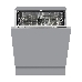 Встраиваемая посудомоечная машина Weissgauff BDW 6043 D шириной 60 см, 14 комплектов, фото 2