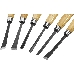 Набор STAYER: Резцы фигурные, с деревянной ручкой, 6шт [1832-H6], фото 3
