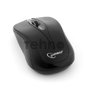 Мышь Gembird MUSW-325 Black USB {Мышь беспроводная, 2кнопоки+колесо-кнопка, 2.4ГГц, 1000 dpi}