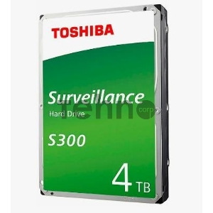 Жесткий диск HDD Toshiba SATA3 4Tb Surveillance S300 (SMR) 5400  256Mb  (analog HDWT740UZSVA)