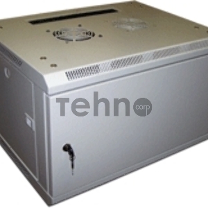 Шкаф настенный серии Pro, 3-секционный, 12U 600x600, стеклянная дверь