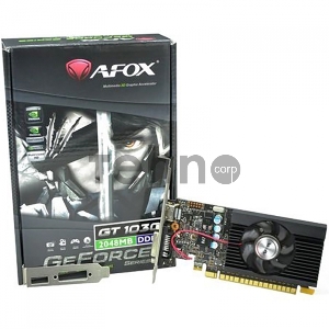 Видеокарта AFOX  NVIDIA Geforce GT610 2GB DDR3 64Bit DVI HDMI VGA LP Single Fan PCI-E 16x AF610-2048D3L7-V5