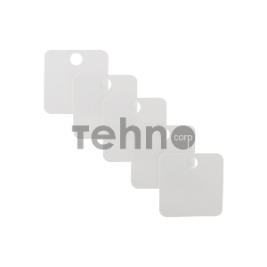 Бирка кабельная «У-153» (М.квадрат) белая (250 шт./уп.) REXANT