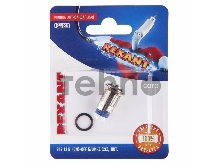 Кнопка  антивандальная Ø12 12В Б/Фикс (2с) (ON)-OFF красная (A-12-C2) REXANT (в упак. 1шт.)