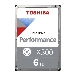 Жесткий диск HDD Toshiba X300 SATA3 6Tb 3.5" 7200 256Mb (analog HDWR160UZSVA), фото 3