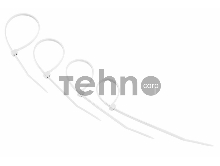 Хомут-стяжкa нeйлонoвая REXANT 150x2,5 мм, белая, упаковка 25 шт.