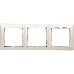 Рамка 3 поста гор., жемчужный Valena  Valena Рамка 3 поста гор., жемчужный, фото 2