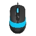 Мышь A4Tech Fstyler FM10 черный/синий оптическая (1600dpi) USB (4but), фото 1