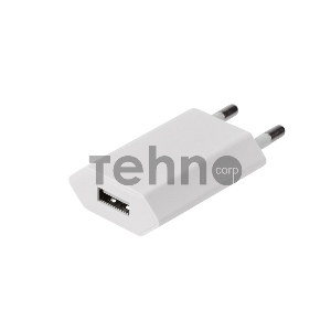 Сетевое зарядное устройство REXANT USB, 5V, 1 A, белое