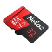 Флеш карта MicroSD card Netac P500 Extreme Pro 32GB, retail version w/SD adapter, фото 2