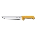 Нож кухонный Victorinox Swibo (5.8431.31) стальной разделочный для мяса лезв.310мм прямая заточка желтый, фото 2