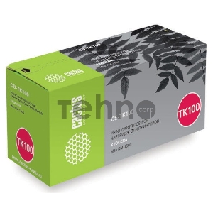 Тонер Картридж Cactus CS-TK100 черный для Kyocera Mita KM-1500/1815/1820 (6000стр.)