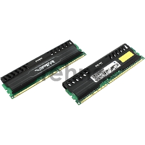 Модуль памяти Patriot DIMM DDR3 16Gb KIT (8GbX2)  VIPER3 1600MHz CL10 [PV316G160C0K] Black Mamba