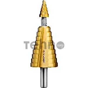 Сверло ЗУБР ПРОФЕССИОНАЛ 29673-4-35  ступ.2-х мод.Р6М5 с покрытием NIT, 4-35(4-12, 16-35) 14 ступ