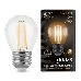Лампа светодиодная Filament Шар E27 5Вт 2700К GAUSS 105802105, фото 1