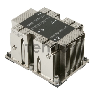 Радиатор Supermicro SNK-P0068PS 2U Passive CPU HS for X11 Purley, Narrow Retention Mechanism