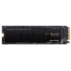 Накопитель твердотельный SSD WD Black SN750 NVMe WDS400T3X0C 4ТБ M2.2280 (без радиатора)