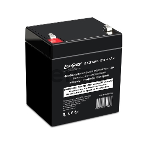 Батарея ExeGate EP212310RUS DTM 12045/EXG1245 (12V 4.5Ah) клеммы F1