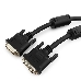 Кабель Кабель DVI-D dual link Gembird/Cablexpert , 25M/25M, 3.0м, черный, экран, феррит.кольца, пакет (CC-DVI2-BK-10), фото 2