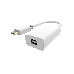 Адаптер Buro BHP RET TPC_MDP USB Type-C (m) miniDisplayPort (f) белый, фото 3