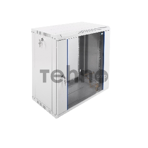 Шкаф телеком. настенный разборный 12U (600х350) дверь стекло (ШРН-Э-12.350) (1 коробка)