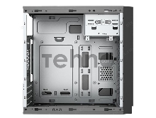 Корпус без блока питания Case Foxline FL-702, mATX, 1x5.25EXT, 1x3.5EXT, 2x3.5INT, 2xUSB3.0, HDA, no FAN, no PSU, no pwr cord