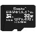 Флеш карта microSDHC 32GB microSDXC Class10 Kingston <SDCS2/32GBSP> Class10 UHS-I Canvas Select up to 100MB/s, фото 3